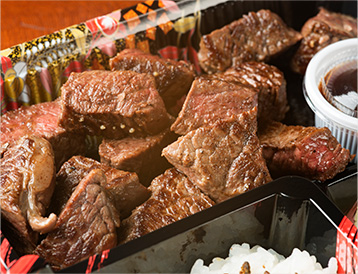 国産牛ステーキ弁当