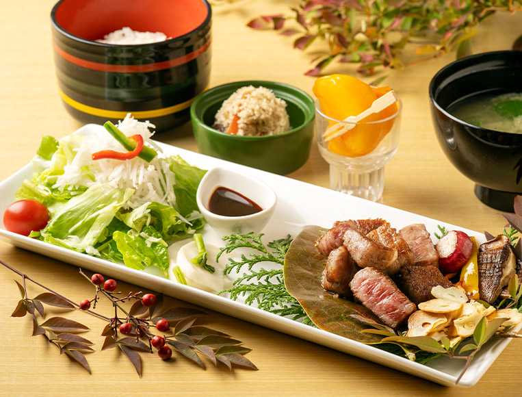 能登牛ステーキランチ